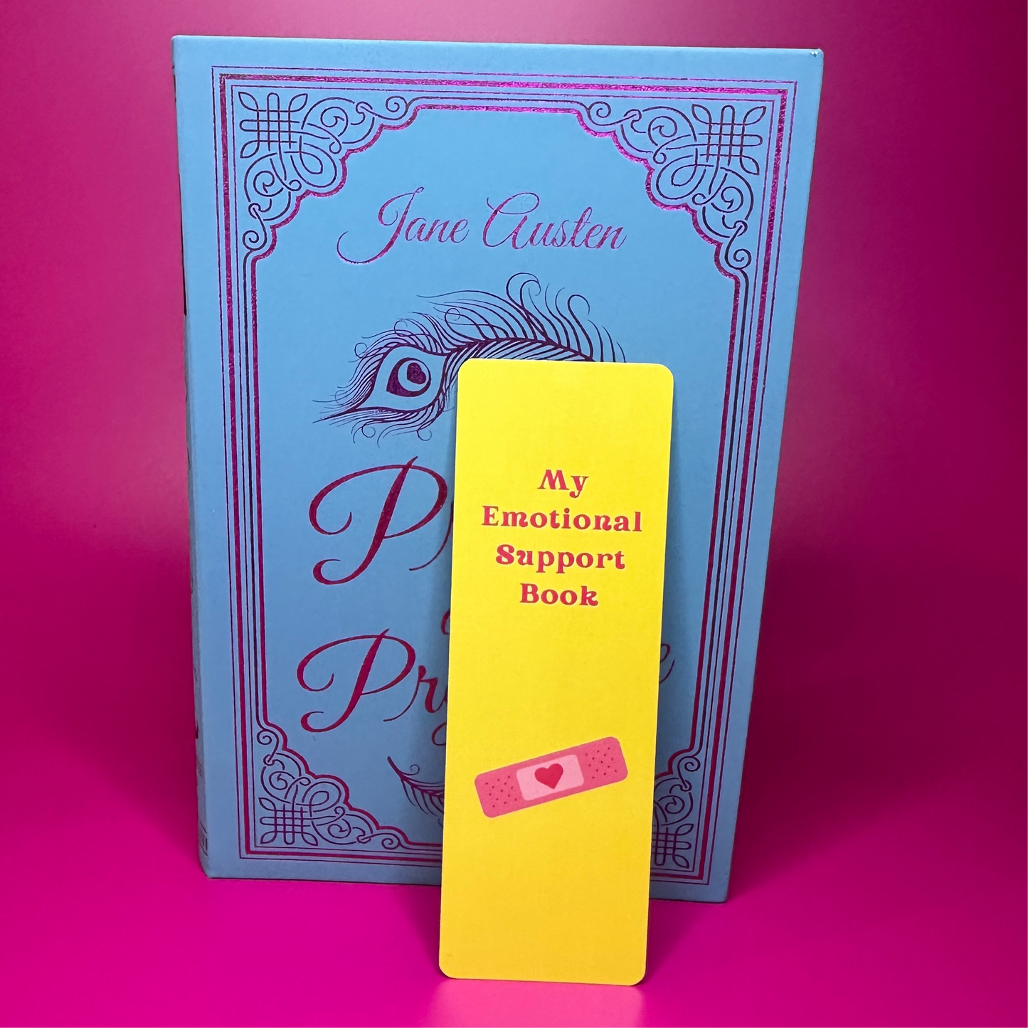 My Emotional Support Book - Yellow Bookmark