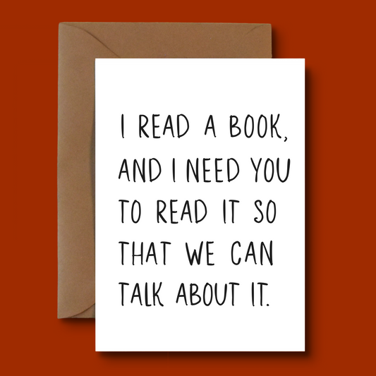 Book Recommendation / Book Review Card