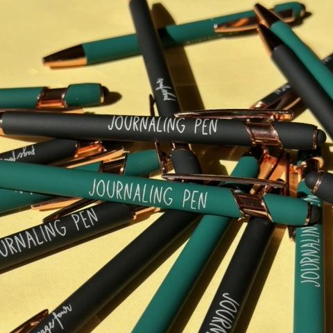 Journaling Pen - Black or Forest Green