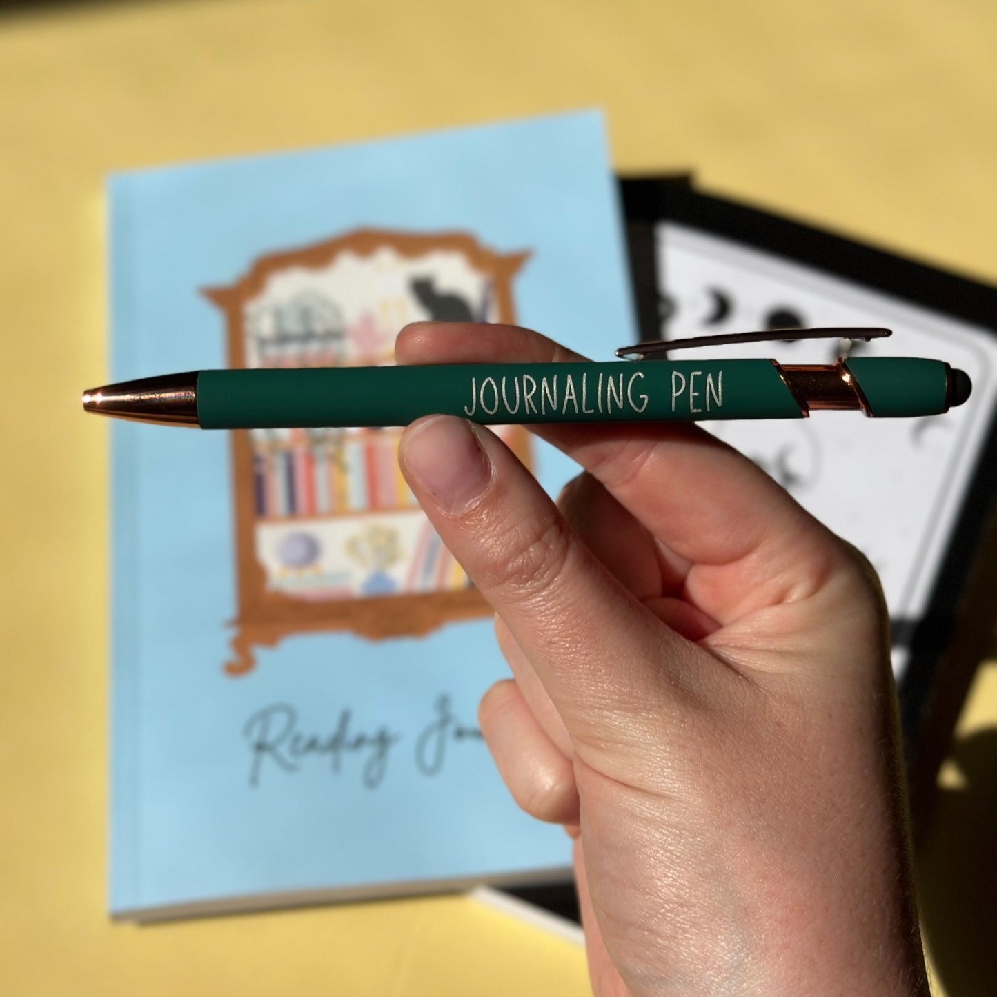 Journaling Pen - Black or Forest Green