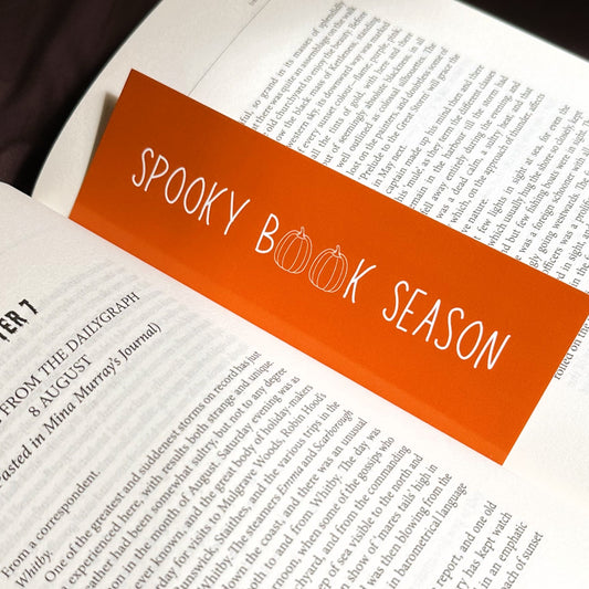 Spooky Book Season - Bookmark